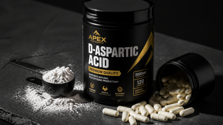 d-aspartic acid and testosterone