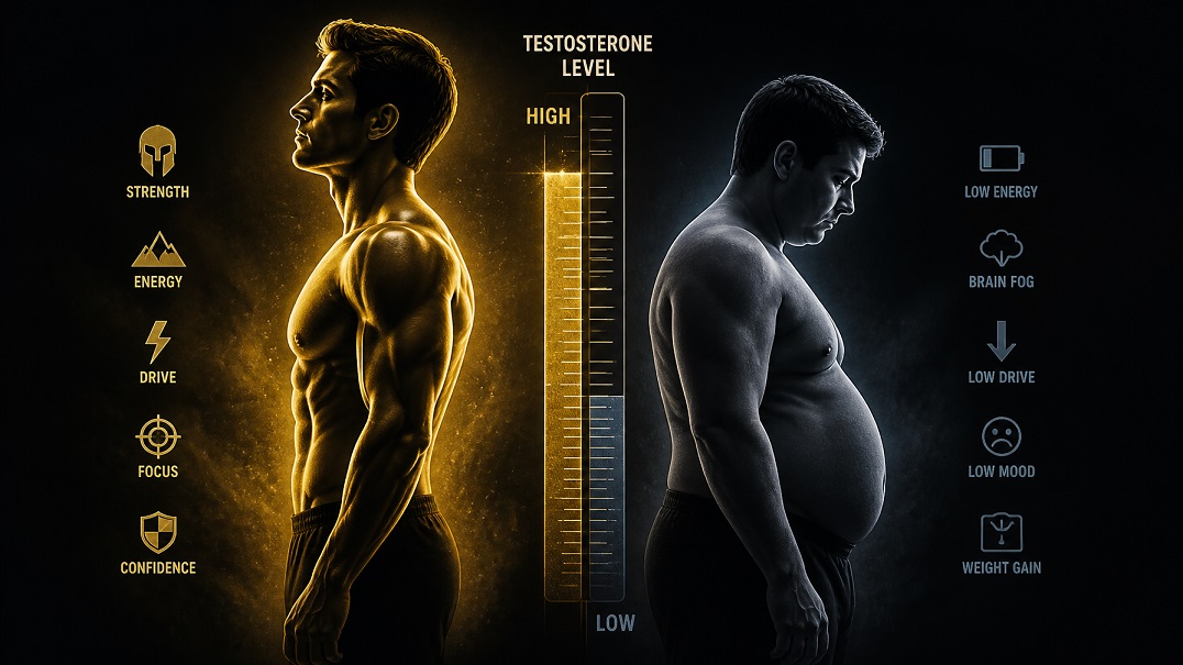 testosterone and weight gain
